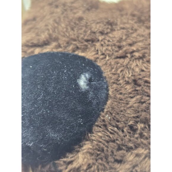 Russ Stuffed Plush Dark Chocolate Brown Puppy Dog Big Sad Eyes Wakely - Picture 7 of 14